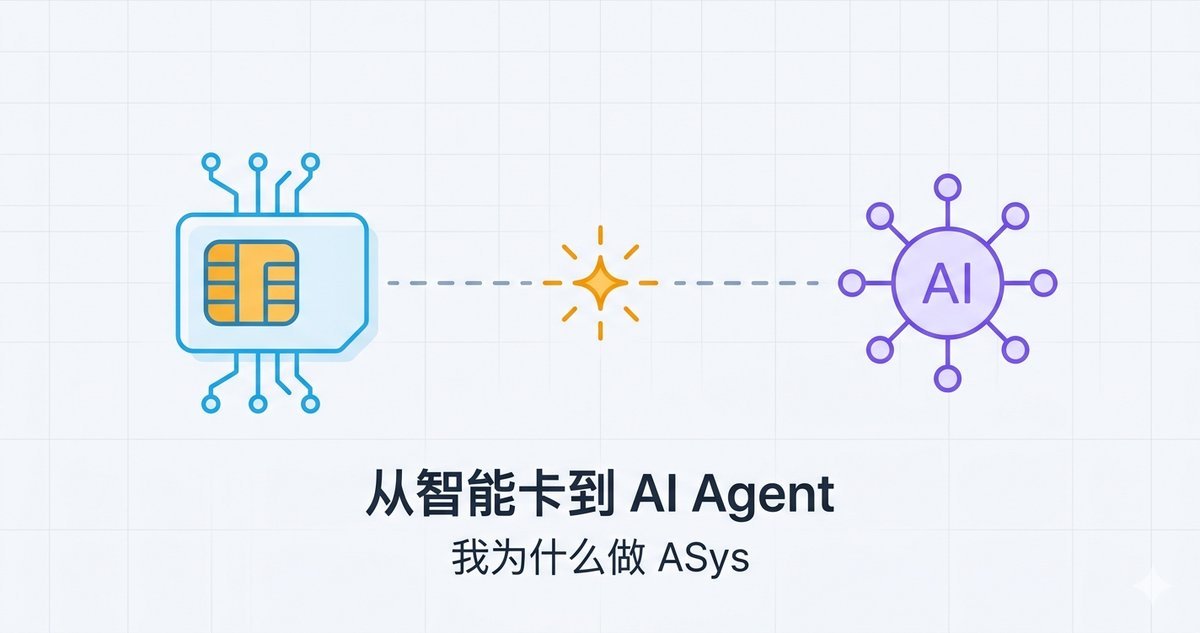 从智能卡到 AI Agent：我为什么做 ASys